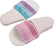 Sewing Thimble - Non-Slip Finger Guards 2X PU Leather Thimble - Comfortable Quilting Knitting Tools, Crochet Pin Needles Felting Craft Accessories for Handmaking