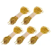 Gold Thread Gift Wrapping Ropes for Candy Bags Bundles Decorative