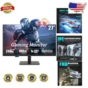 High-Performance 27" Gaming Monitor - 240Hz, FreeSync, Wall-Mountable Design