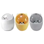 Mini Desktop Trash Can Garbage Waste Paper Storage Bin Reusable