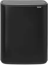 Brabantia BO Touch Bin, 60 Litre, Matt Black