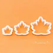 Maple Leaf Polymer Clay Cutter Set
