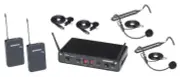 Samson Concert 288 Presentation Headset Lavalier Wireless Microphone System