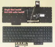 New for Lenovo Ideapad Creator 5-15IMH05 82D4 Keyboard Blue Backlit Russian