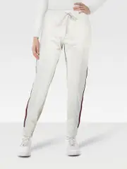 White Cherry Logo Patch Joggers