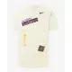 【NIKE 耐吉】短袖 上衣 T恤 運動 休閒 男 女 AS LAL M NK CTS NBA ED SS OS T 米白色(FV9274901)