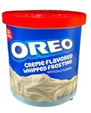Betty Crocker Oreo Creme Flavored Whipped Frosting 12 oz