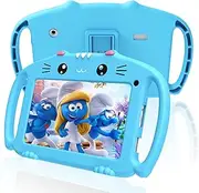VESWWE Kids Tablet for Children 7 Inch Children's Tablet Android with WiFi 32GB ROM Dual Camera Parental Control Children's Tablet from 3 Years to 14 (Blue)