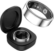 Smart Ring Android iOS Fitness Ring Tracker Smart Rings for Men Women Sleep Tracker Smart Ring Heart Rate Monitor SpO2 Activity Tracker Pedometer Sport Smart Ring Fitness Ring Black Gold Silver