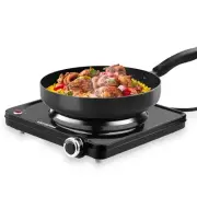 Hot Plate, 1500W Portable Electric Stove, Single Electirc Cooktop,Portable Bu...