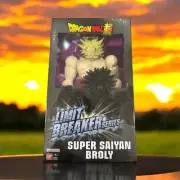 Dragon Ball Z DBZ Super Limit Breaker Series Super Saiyan Broly Figure NEW NIB