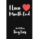 I Love The Month End And Other Tiny Lies: Funny Humorous Work Notebook For Accountants, Office Journal Notebook, Gag Gift For Coworker