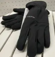 Head Mens Waterproof Hybrid DuPont Sorona Gloves Size Large L Black