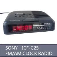 在飛比找蝦皮購物優惠-早期 SONY LED時鐘 收音機 鬧鐘 睡眠 ICF-C2