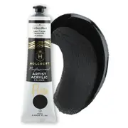 Holcroft Professional Acrylic Flow Paint Carbon Black S1 ASTM1 75ml