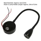 Rv Dimmable Reading Light Gooseneck Hose LED Spotlight Type-C Interface (DC12-24