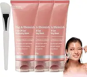 Tag & Blemish Peel-Off Gel Wrapping Mask, Collagen Night Wrapping Peel-Off Facial Mask, Dark Spot Remover for Face & Body,Skin Repair, Anti-wrinkle, Reduces Dullness & Sagging (3Set)