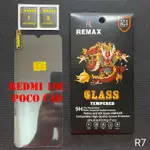 (R7) 小米紅米 10C / POCO C40 透明鋼化貼紙正品 REMAX