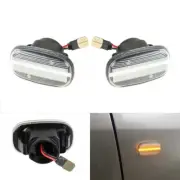 2x Dynamic LED Side Marker Lights Signal Lamp For Toyota Camry Corolla For Lexus