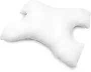 CPAP Fiber Filled Sleep Aid Pillow, Suitable for All CPAP Masks, Increases Comfort by Reducing Mask Pressure, Minimizes Air Leaks, Aligns Neck, Shoulders, and Spine