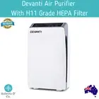 Air Purifier Devanti Air Purifier With H11 Grade HEPA Filter Air Filter
