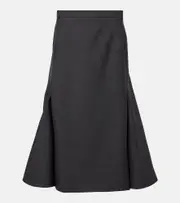 [Gucci] Gucci Wool midi skirt AU 8 grey