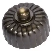 Fluted Dimmer LED 250T, Antique Brass