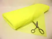 Dress Net 100% Polyester Tulle Fabric Material - FLO LEMON
