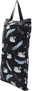 ERINGOGO Household Diaper Bag Multi Functional Zipper Napkin Storage Container Durable Organizer Pouch for Diapers Clothes for Home Nursery Use