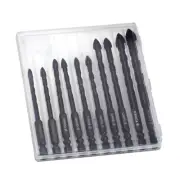 10Piece Masonry Drill Bits for Concrete Stone Drill Bit Set