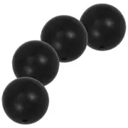 4 Pcs Percussion Sticks Drum Rubber Head Drumsticks Mallet Heads