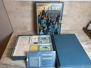 Vintage Stocks and Bonds Board Game 3M Bookshelf Vintage 1964 Complete Mint!
