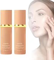 4 in 1 Foundation Liquid, Foundation Medium Spectrum, Hydrating Medium Full Coverage Concealer Foundations with SPF 50+, Color Changing Foundations Light Spectrum (1 pcs, 30ml) (2 Pcs,30 g (Pack of 1))