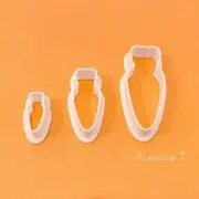 Carrot Polymer Clay Cutter Set