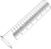 High Borosilicate Gauge Tube for Outdoor Use Accurate Precipitation Measurement for Garden and Lawn Durable and Weatherproof Design