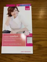 Mediven Comfort. Compression Stockings Calf. Closed Toe. Natural. Sz IV. 15-20