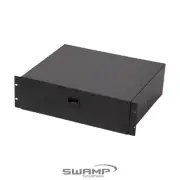 SWAMP 3RU 19 inch Rack Case Sliding Drawer - Cable Storage 19"