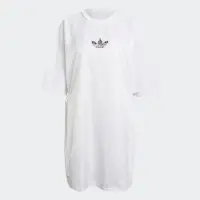 在飛比找momo購物網優惠-【adidas 愛迪達】TEE DRESS 女 洋裝 白(G