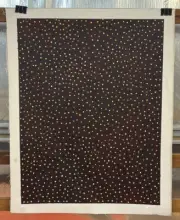Polly Nelson Aboriginal Art 88cm X 67cm COA Supplied