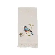 - Fingertip Towel, Soft & Absorbent, Nature Isnpired Bathroom Decor (Gilded