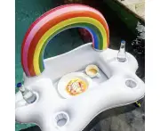 Inflatable Cup Holder For Drinks Float Beach Pool Party Beer Drink Floats Holder