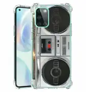 (Boombox)ShockProof Rugged TPU phone case cover(Clear)for Oneplus Nord N10 5G