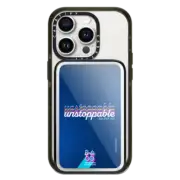 PowerThru Power Bank Mirror Slim Power Bank MagSafe Compatible Barbie Sparkling 65th Anniversary Unstoppable PowerThru Power Bank