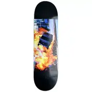 JK Industries Skateboard Deck Destruction Van Black 8.5" Hook Ups