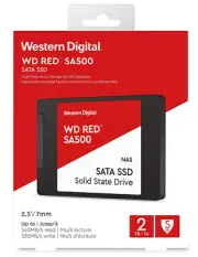 WD 2TB SSD RED NAS 2.5" SATA III Internal Solid State Drive SA500 6GB/s 560MB/s