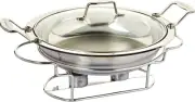 Impact Chafing Set, 28 cm Silver