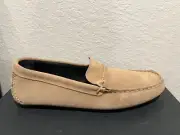 Allen Edmonds Super Sport Men's Suede Slip On Dress Loafers Shoes Beige US 10