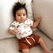 Snuggle Hunny Biscuit Organic Shorts