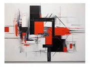 Ultra Modern Art Canvas Print