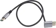 PHENOFICE 8k Short Video Cable 0.5m Length Male to Male Computer Connector Monitor Accessory for Laptop